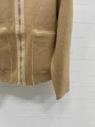 Hermès Women's Reversible Hooded Knit Jacket A706B580C