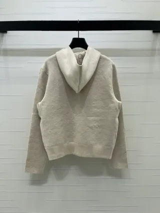 Hermès Women's Reversible Hooded Knit Jacket A706B580C