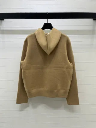 Hermès Women's Reversible Hooded Knit Jacket A706B580C