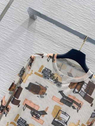 Hermès Women's Semi-Sheer Mesh Base Layer Top