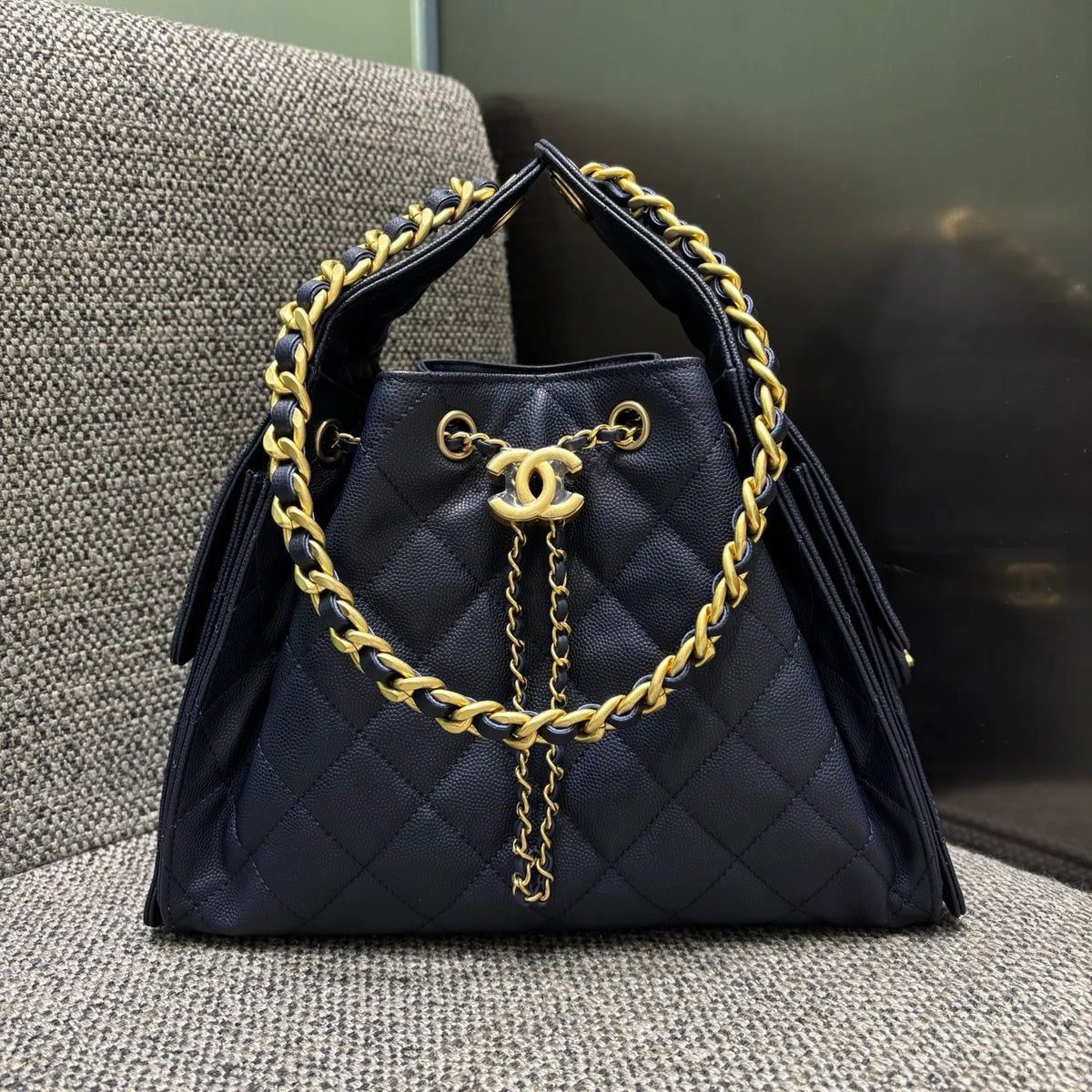 Hippie Hobo Bag 25C Runway Adjustable Chain Shoulder Bag