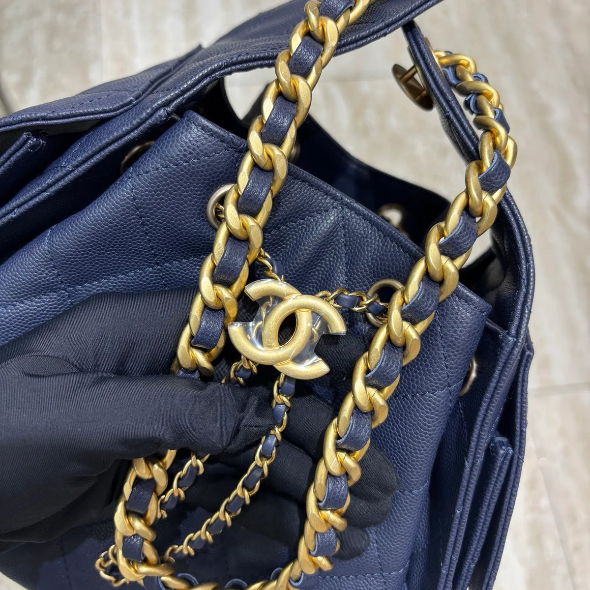 Hippie Hobo Bag 25C Runway Adjustable Chain Shoulder Bag