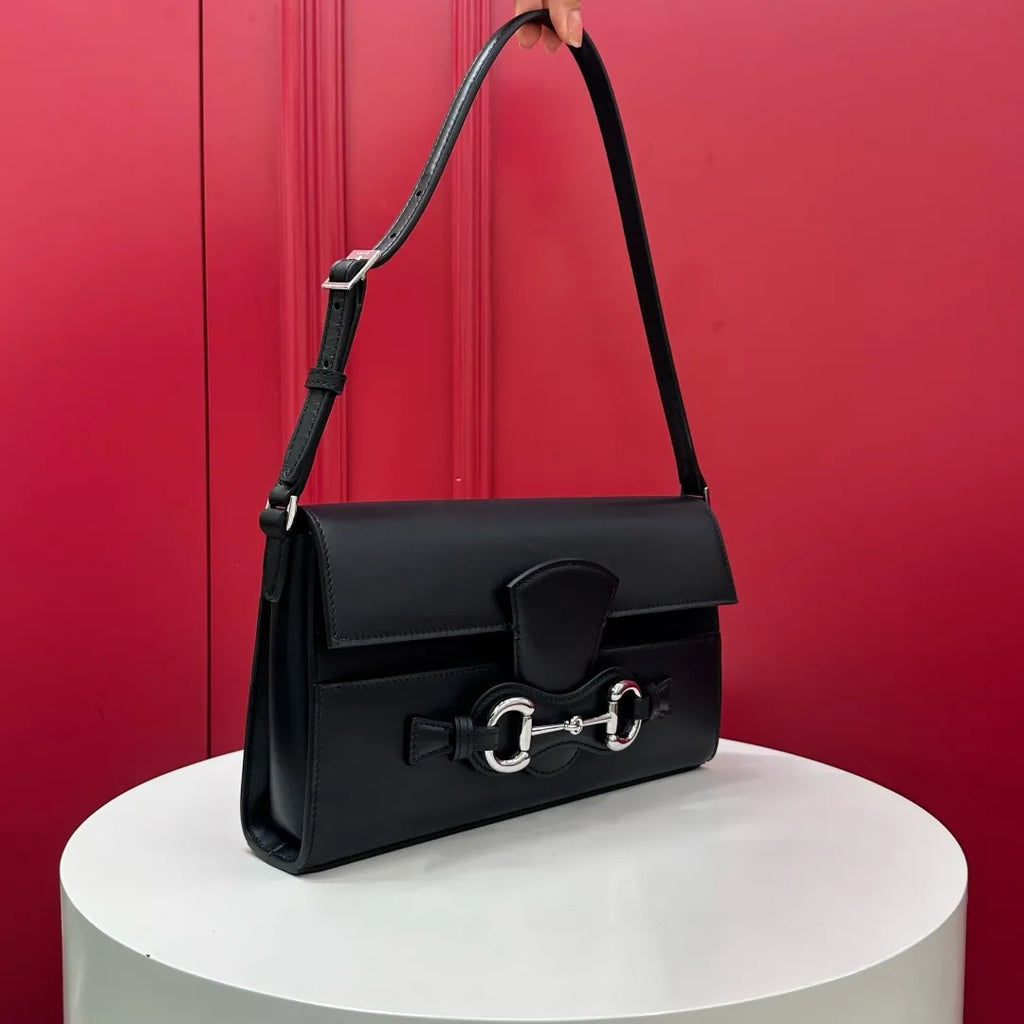 Horsebit Ristretto 10.2 in Shoulder Bag 821691