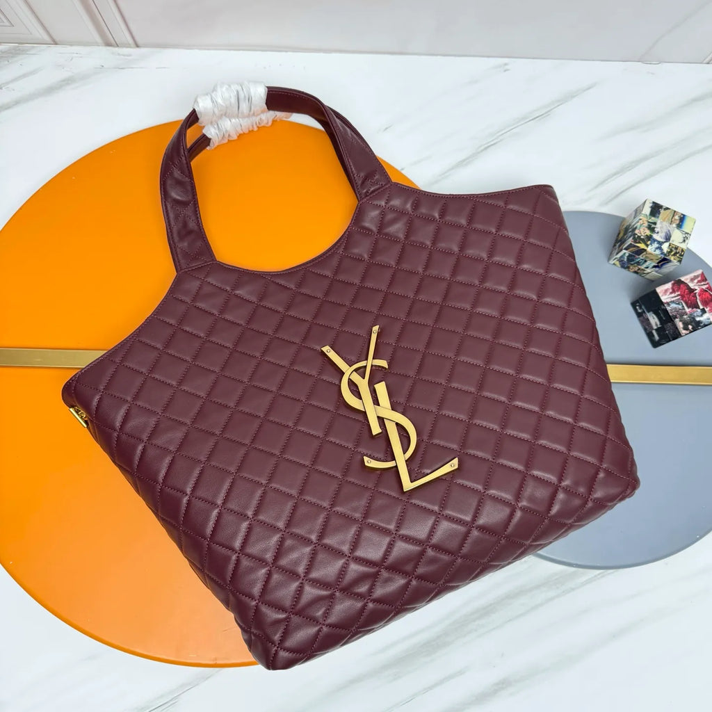 Icare Nappa Lambskin 22.8 in Tote Bag 698651