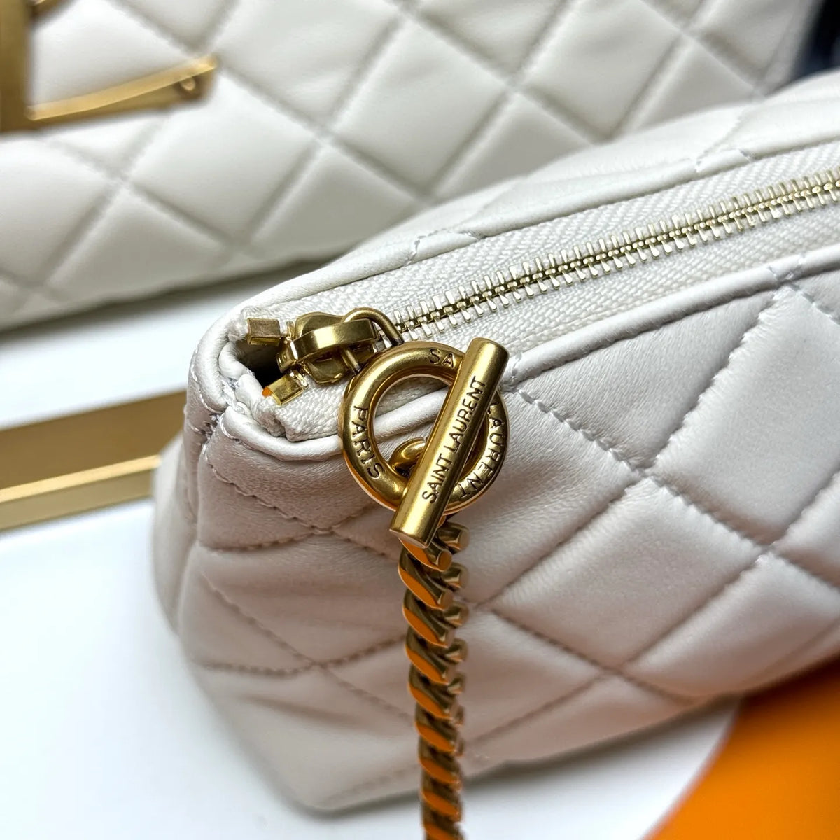 Icare Nappa Leather 12.2 in Tote Bag 858191
