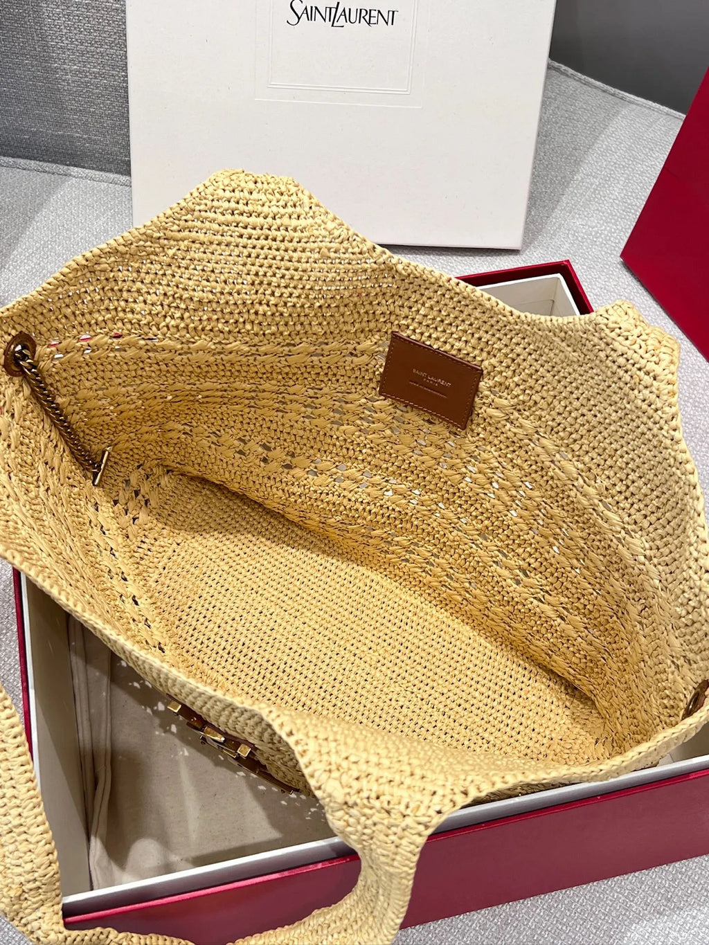 ICARÉ Raffia Medium Tote Bag