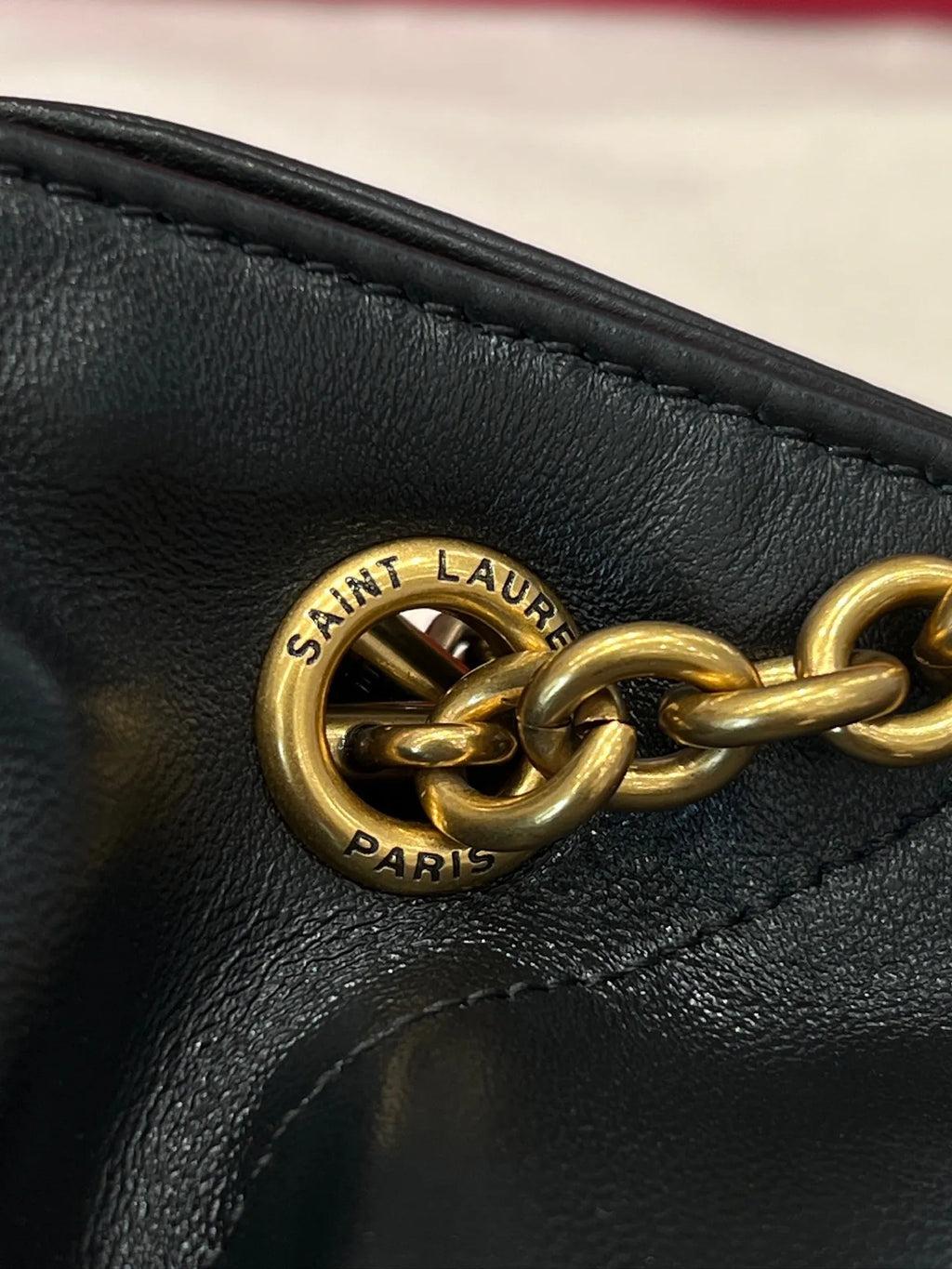 Jamie 4.3 Lambskin Small Tote Bag Black