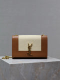 Kate 7.9 in Leather Canvas Bag 469390