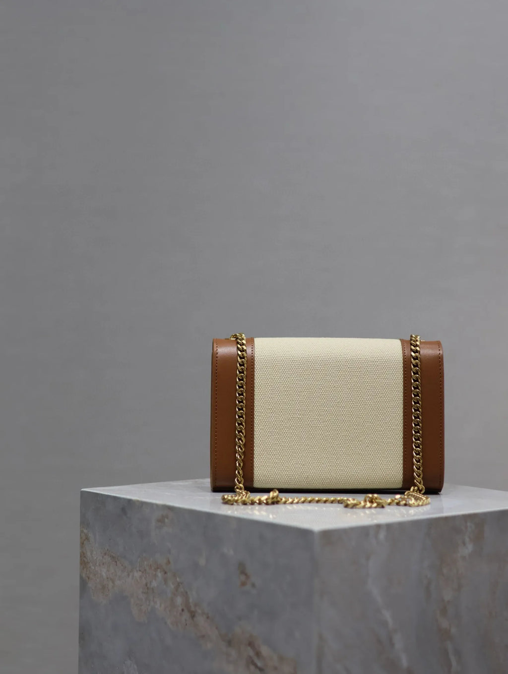 Kate 7.9 in Leather Canvas Bag 469390