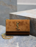 Kate 7.9 in Suede Shoulder Bag 469390