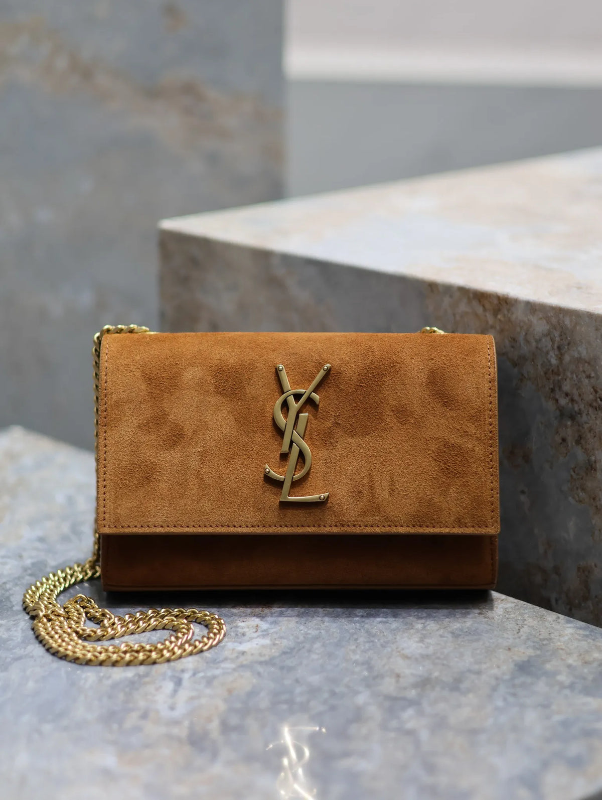 Kate 7.9 in Suede Shoulder Bag 469390