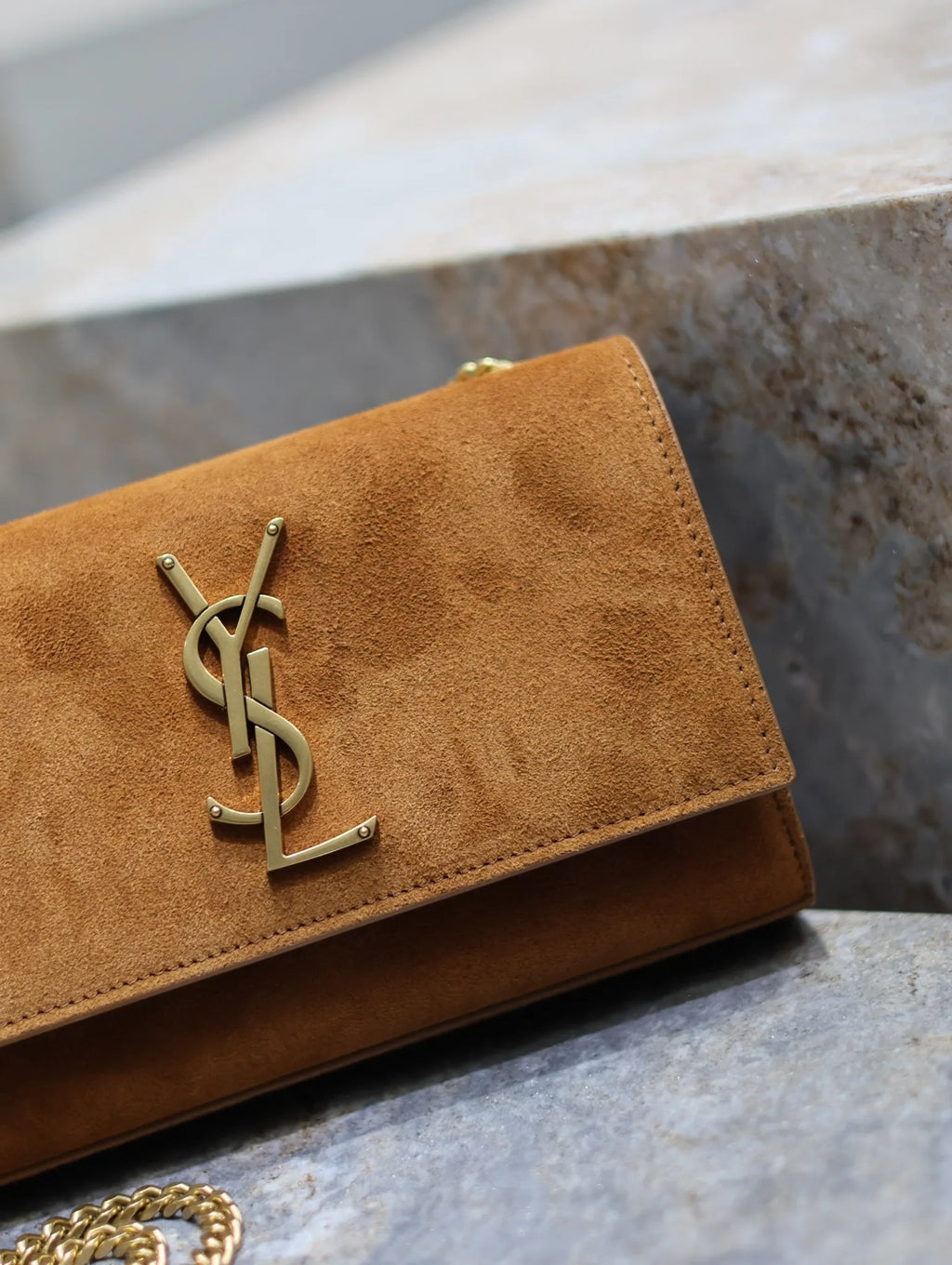 Kate 7.9 in Suede Shoulder Bag 469390