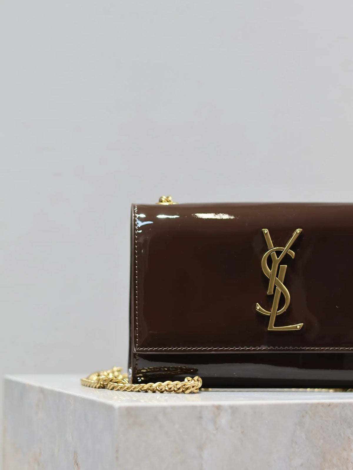 Kate Patent Leather 7.9 in Shoulder Bag 469390
