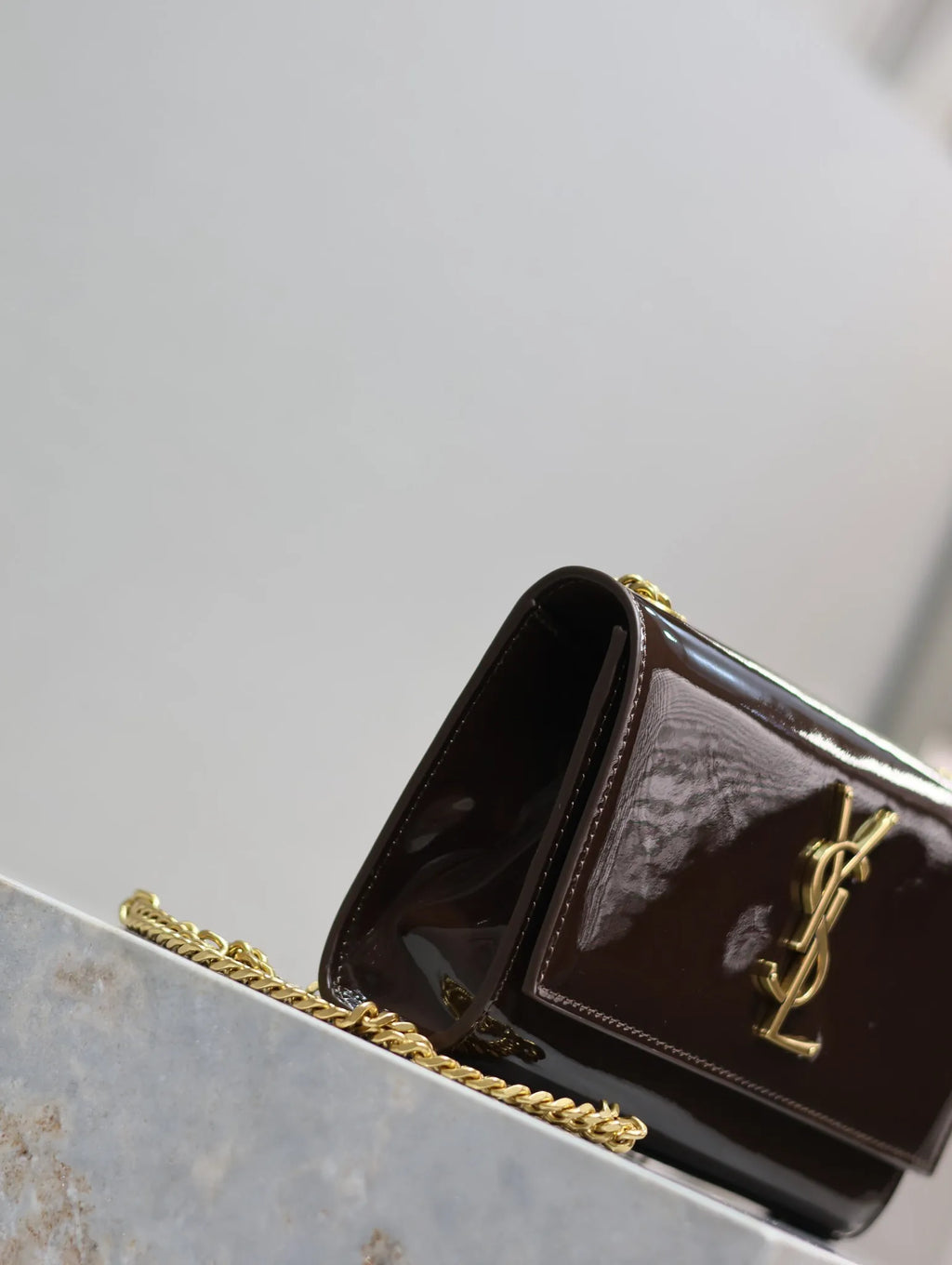 Kate Patent Leather 7.9 in Shoulder Bag 469390