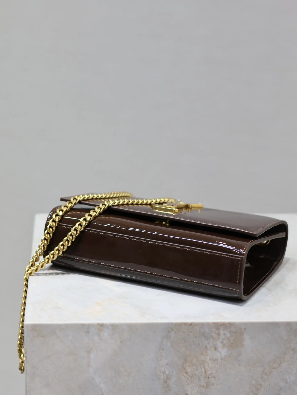 Kate Patent Leather 7.9 in Shoulder Bag 469390