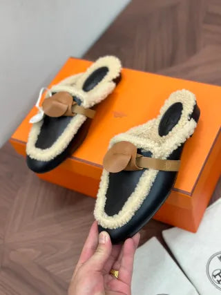 Kelly Mini Wool Slippers 255353
