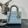 Lady Dior 7.9 in Color Block Bag 6604