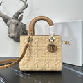 Lady Dior 9.4 in Denim Handbag 0565