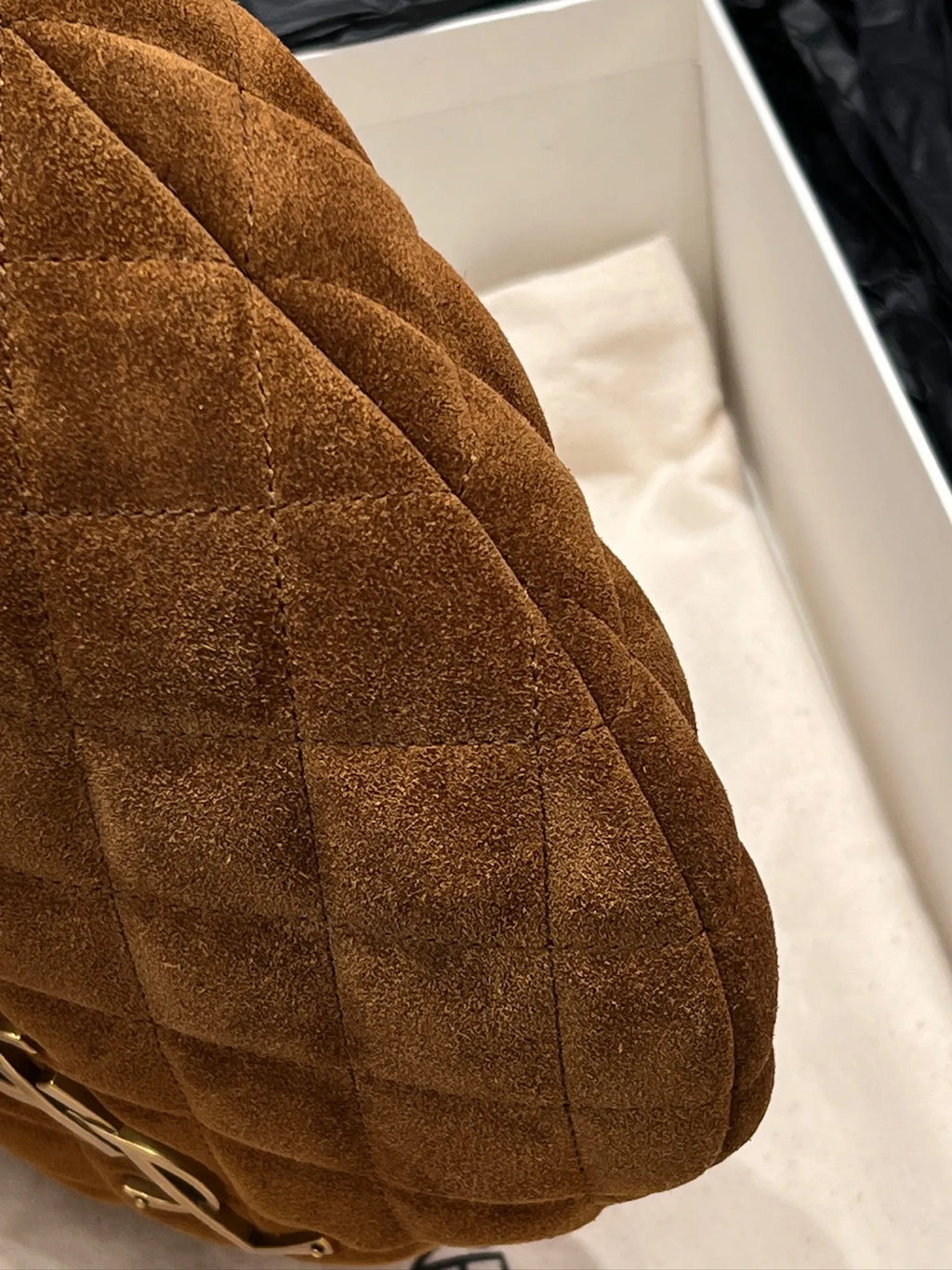 LANDISE Quilted Nappa Leather Handbag 112525