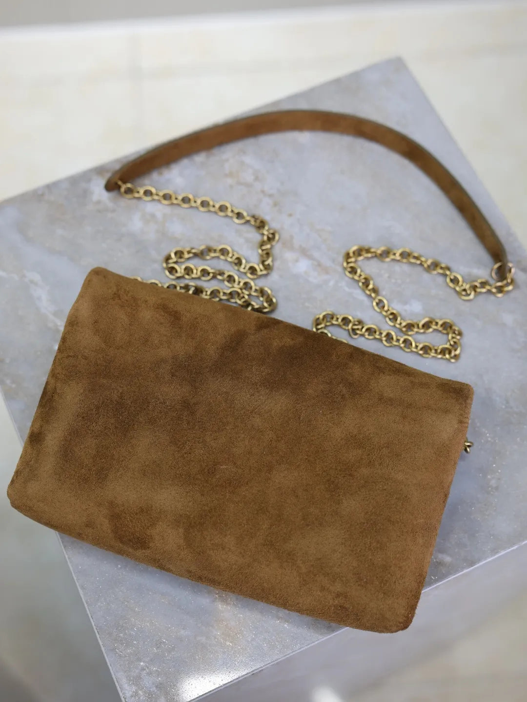 LE Envelope 7.5 in Leopard Print Leather Bag 819271