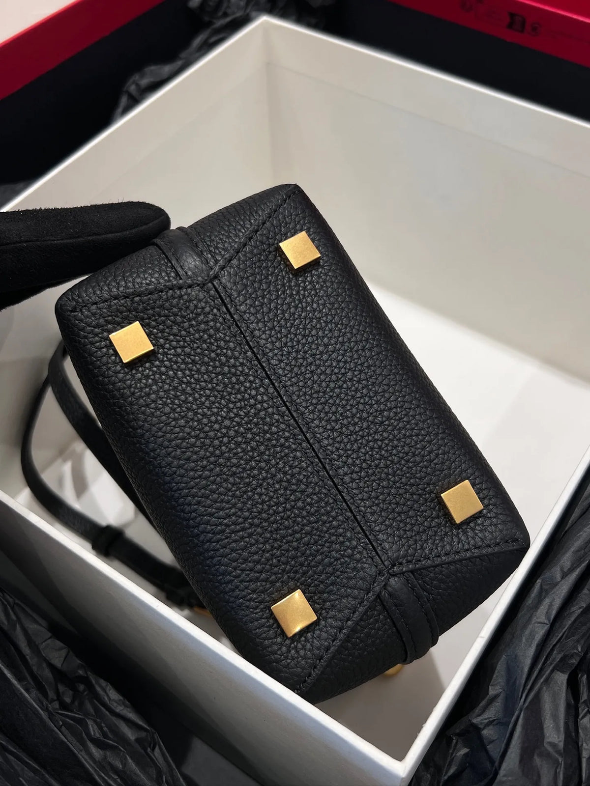 LE37 Mini Deerskin Bucket Bag Handbag 112551
