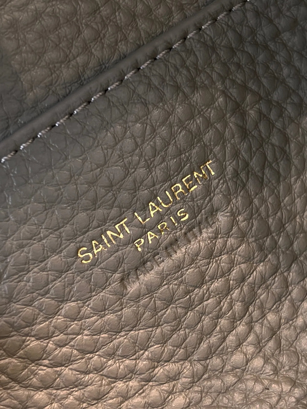 LE5A7 BABY BEA Grained Leather Handbag Light Cumin 872469
