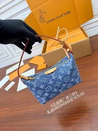 Leather Handbag Shoulder Bag M82949 168620