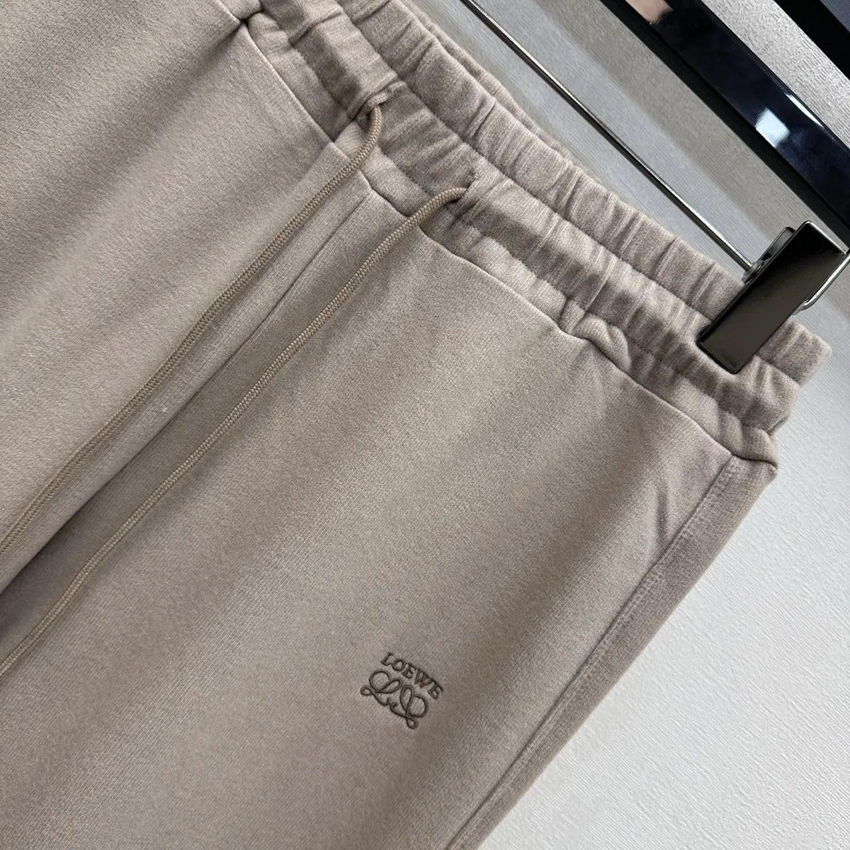 Loewe Women's Drawstring Embroidered Trousers