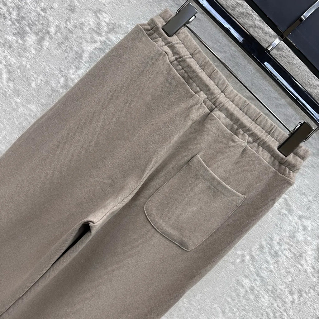 Loewe Women's Drawstring Embroidered Trousers