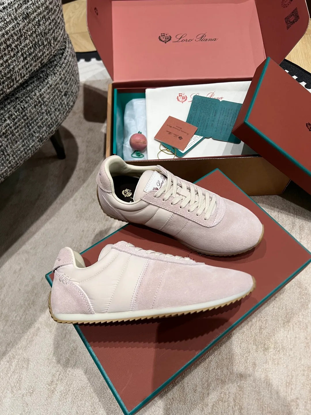 Loro Piana 26SS Women's Fast Walk Sneakers