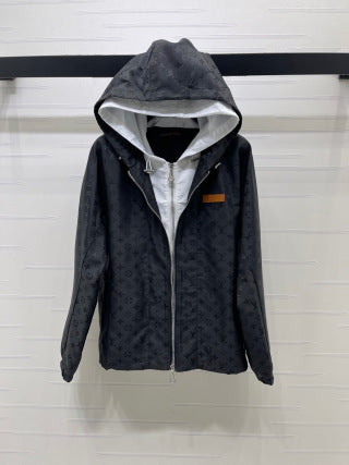 LOUIS VUITTON A706B660C Women's Monogram Hooded Jacket