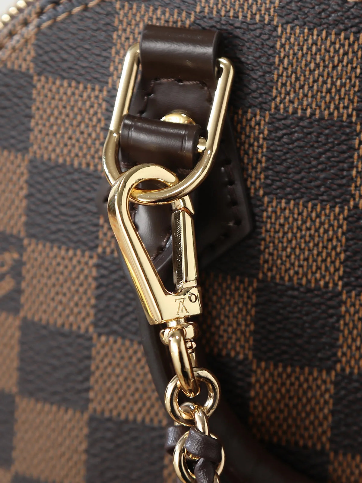 Louis Vuitton Alma Mini Damier Ebene Handbag M00015