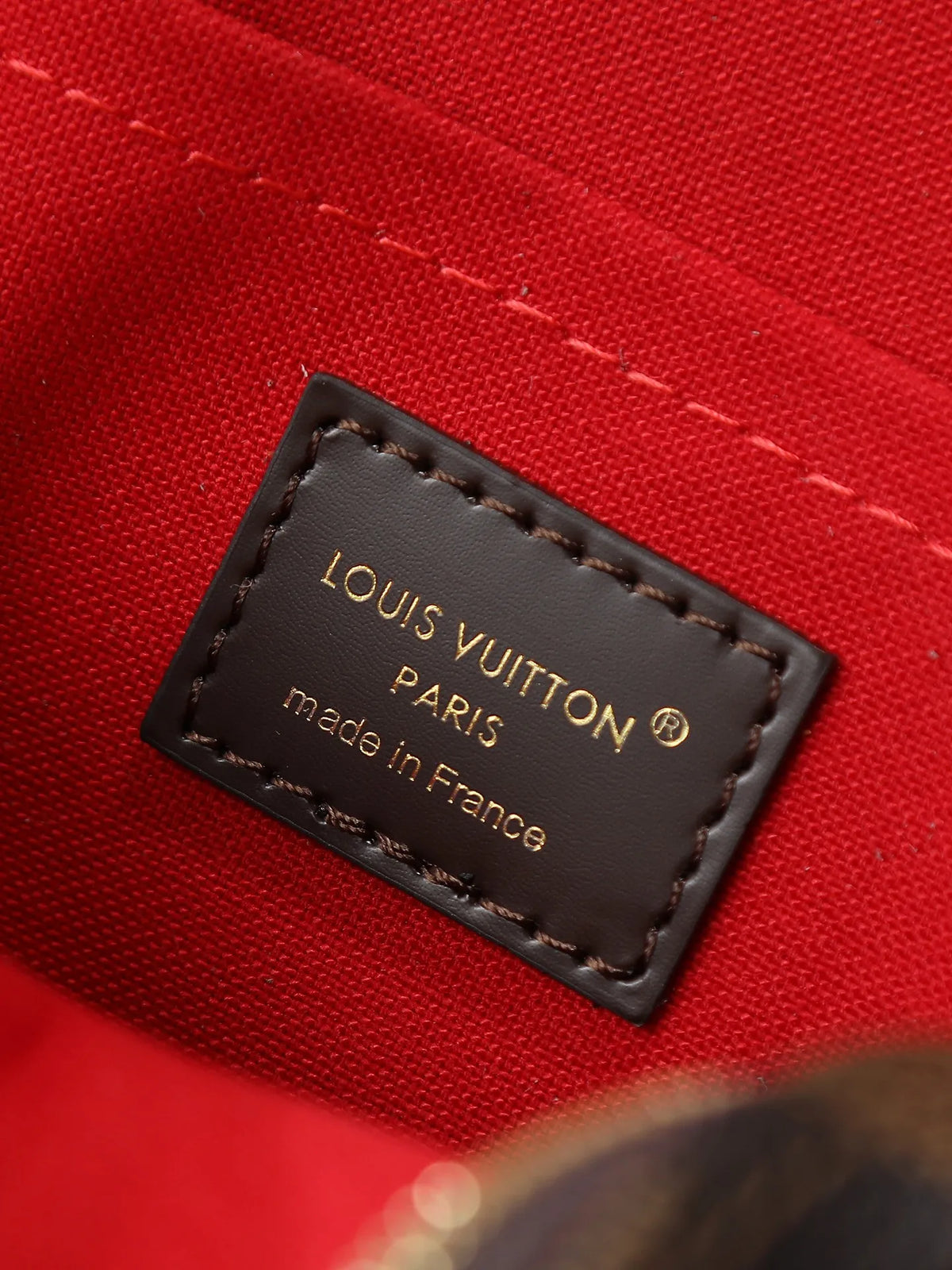 Louis Vuitton Alma Mini Damier Ebene Handbag M00015