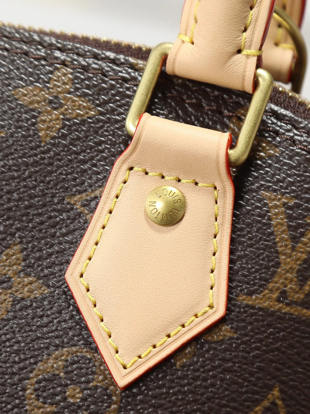 Louis Vuitton Alma Monogram Canvas Handbag M53152