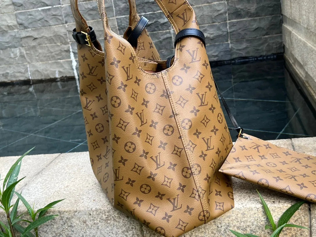 Louis Vuitton Atlantis Large Canvas Handbag