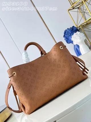 Bella Tote Perforated Leather Bag M27443
