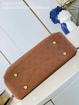 Bella Tote Perforated Leather Bag M27443