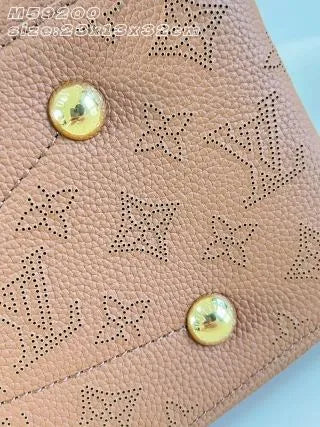 Bella Tote Perforated Leather Bag M27443