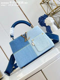 Louis Vuitton Capucines BB Denim Bag M27302