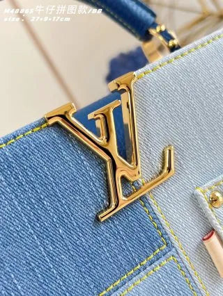 Louis Vuitton Capucines BB Denim Bag M27302