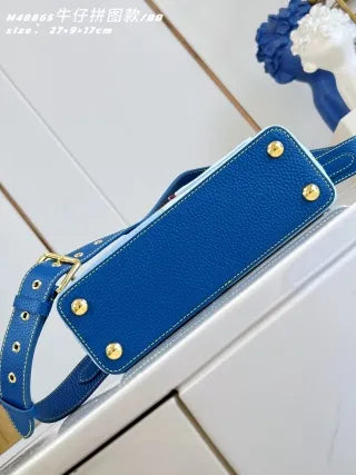 Louis Vuitton Capucines BB Denim Bag M27302