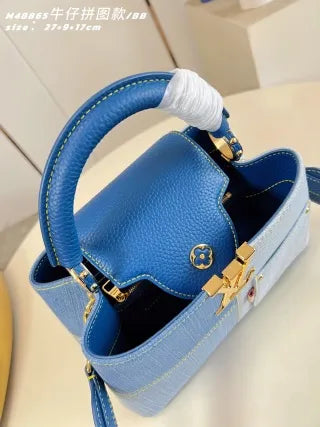 Louis Vuitton Capucines BB Denim Bag M27302