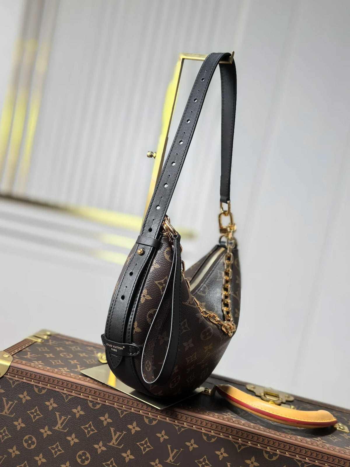 Louis Vuitton Cookie BB Monogram Canvas Handbag