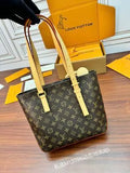 Louis Vuitton Diamond Pattern Leather Bag M12095