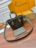 Louis Vuitton Diamond Pattern Leather Bag M12109
