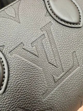 Louis Vuitton Diamond Pattern Leather Bag M23640