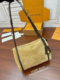 Louis Vuitton Diamond Pattern Leather Bag M26358
