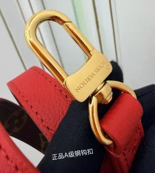 Louis Vuitton Diamond Pattern Leather Bag M28318