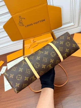 Louis Vuitton Diamond Pattern Leather Bag M28951
