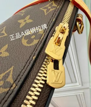 Louis Vuitton Diamond Pattern Leather Bag M28953
